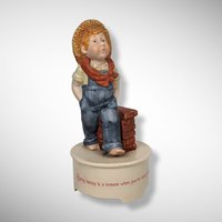 1983 Hallmark Whistling Boy Music Box
