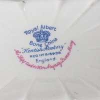 Royal Albert Kentish Rockery 5" Rectangular Sweet Meat/Trinket Dish: English Garden Elegance