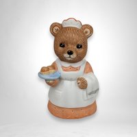 Set of 6 Homco Occupation Bear Ceramic Figurines 8805