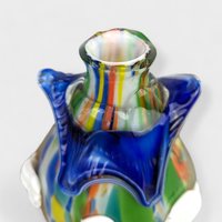 Vintage Art Glass Clown Decanter | 14" Tall | Whimsical Decor | Good Condition (Display Only)