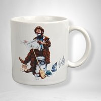 1986 Emmett Kelly Tycoon Hobo Clown Mug - Vintage Collectible