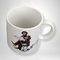 1986 Emmett Kelly Tycoon Hobo Clown Mug - Vintage Collectible