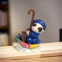 1997 Mary Moo Moos 'You Keep Moo Afloat' Figurine - Adorable Collectible Cow Decor