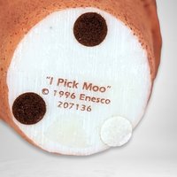 1996 Mary Moo Moos 'I Pick Moo' Cow Figurine - Whimsical Collectible Cow Decor