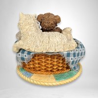 San Francisco Music Box Cat & Bear "My Favorite Things"