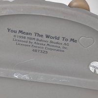 1998 Enesco Bahner 'You Mean The World To Me' Figurine - Heartfelt Expression of Love