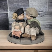 1998 Enesco Bahner 'You Mean The World To Me' Figurine - Heartfelt Expression of Love