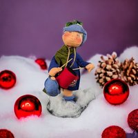 Vintage 1991 Annalee Little Drummer Boy Doll - Collectible Christmas Figurine