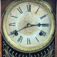 Waterbury Harlem Mantle Clock with Key – Timeless Antique Charm