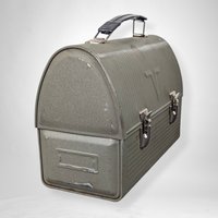 1940s Thermos Brand Army Green Lunchbox – Classic Vintage Style (Thermos Not Included)
