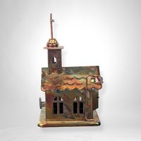Vintage Berkeley Designs Metal Church Music Box – Melodic Nostalgia