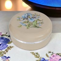 Vintage Avon Beauty Dust Container with Puff – Timeless Glamour