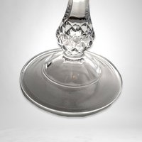 Pair of Cristal D'Arques Longchamp Clear Candesticks