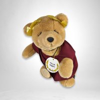 Vegas Vibes: Vintage Toga Teddy, Adorned with Caesar's Palace Glory