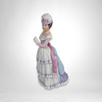 Vintage Homco Victorian Lady Figurine 1431 – Elegant Collectible Home Decor