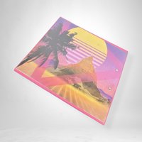 Vintage Mead Trapper Keeper with Tropical Scene: A Nostalgic Blast from the Past