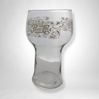 Classic Set of 4 Vintage Pepsi Cola Glasses for Nostalgic Refreshment