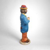 Vintage Emmett Kelly Jr. Hobo Ceramic Clown Figurine: Classic Circus Collectible
