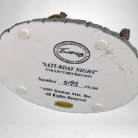 1997 Emmett Kelly Saturday Night Weary Willie Clown Figurine: Collectible Circus Art