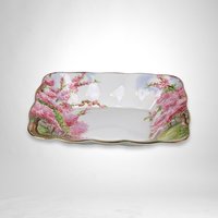Royal Albert Blossom Time Rectangle 5" Sweet Meat/Trinket Dish: Elegant Floral Decor
