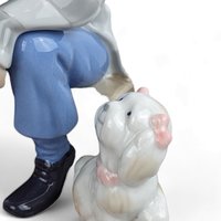 2002 Design Daydreaming Clown Porcelain Figurine: Collectible Whimsy