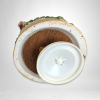 Artmark Ceramic Swinging Older Couple Music Box - Sentimental Melodies of Togetherness