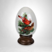 Avon Winter Sparkles Egg with Bold Beauty - Holiday Glamour Accent