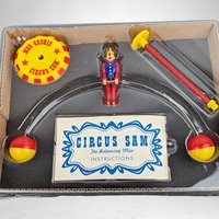 Vintage Schylling Circus Balance Man Toy: Nostalgic Circus Fun