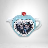 I Love Lucy Heart Shaped 'Friends Forever' Teapot - Slightly Imperfect Collectible
