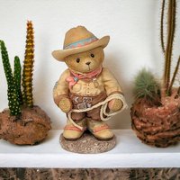 1998 Cherished Teddies 'I'm Your Country Cowboy' Figurine: Heartwarming Collectible
