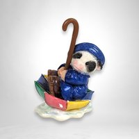 1997 Mary Moo Moos 'You Keep Moo Afloat' Figurine - Adorable Collectible Cow Decor