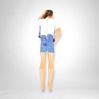 1968 Ken Doll with Brown Hair, Blue Eyes, Blue Shorts, and Movable Waist - Vintage Barbie Companion