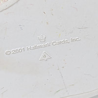 Hallmark Keepsake 2001 Snowman & Raccoon Ornament