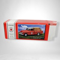 2001 ERTL Racing Replica 1955 Chevy Cameo Pick Up Texaco Country Club Die Cast Metal Bank: Vintage Collectible Excellence