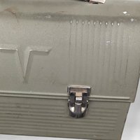 1940s Thermos Brand Army Green Lunchbox – Classic Vintage Style (Thermos Not Included)