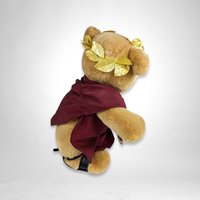 Vegas Vibes: Vintage Toga Teddy, Adorned with Caesar's Palace Glory