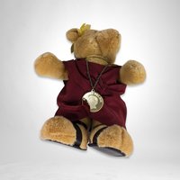 Vegas Vibes: Vintage Toga Teddy, Adorned with Caesar's Palace Glory