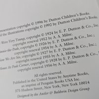 1996 The Complete Tales and Poems of Winnie the Pooh by A.A. Milne, Illustrated by Ernest H. Shepard