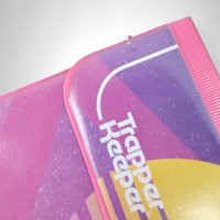 Vintage Mead Trapper Keeper with Tropical Scene: A Nostalgic Blast from the Past