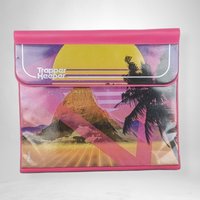 Vintage Mead Trapper Keeper with Tropical Scene: A Nostalgic Blast from the Past