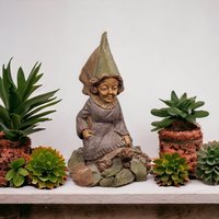 1983 Tom Clark Jennie Gnome: Vintage Pecan Shell Figurine