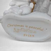 Vintage 1989 Hallmark 'Christmas is Peaceful' Ornament
