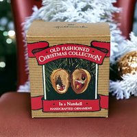 1987 Hallmark 'Old Fashioned In a Nutshell' Christmas Ornament