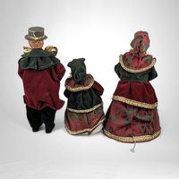 RESERVED*** Do not buy  - Charming Set of 3 Vintage Christmas Carolers: Timeless Holiday Decor