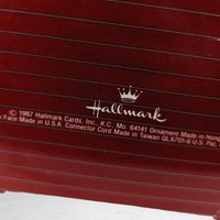 Vintage 1987 Hallmark Loving Holiday Light and Motion Ornament