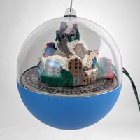 1992 Hallmark Artist's Favorites Continental Express Light and Motion Ornament