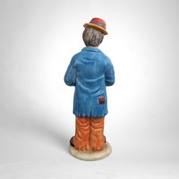 Vintage Emmett Kelly Jr. Hobo Ceramic Clown Figurine: Classic Circus Collectible
