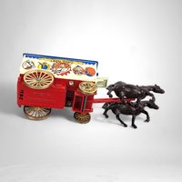 Vintage Lledo Days Gone Circus Horse & Wagon Toy