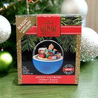 1990 Hallmark Artist's Favorites Children's Express Ornament - Holiday Delight