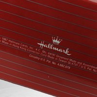 1987 Hallmark Kringle's Toy Shop Light and Motion Ornament - Holiday Whimsy